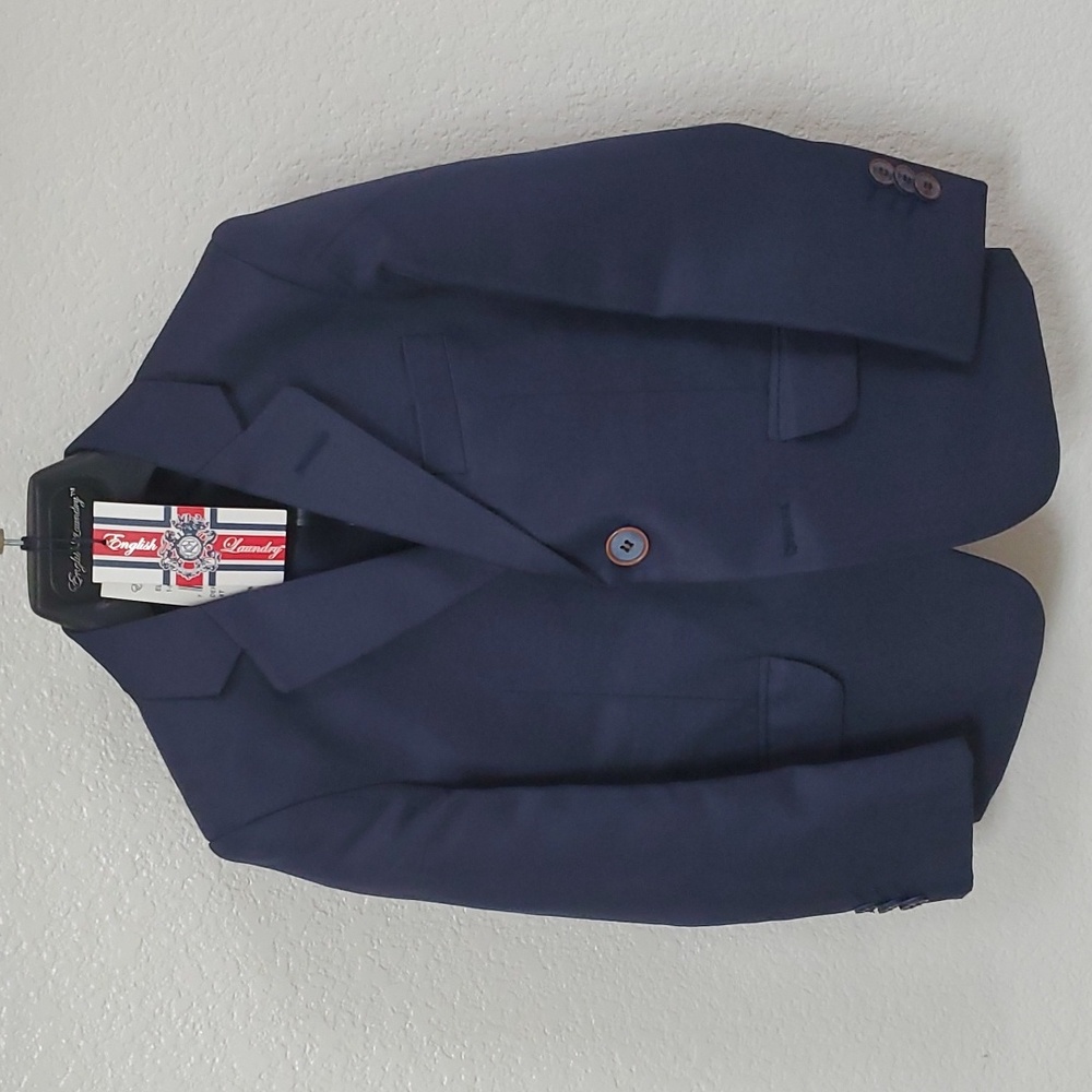English Laundry Toddler 2-Piece Suit Set Navy Size 4T